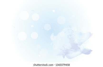 Vector illustration blur bokeh background blue tone color.Template for business