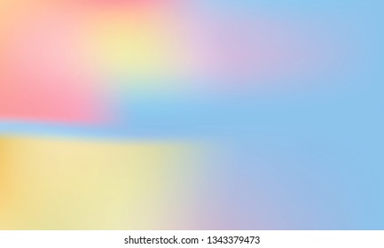 Vector illustration blur bokeh background blue tone color.Template for business