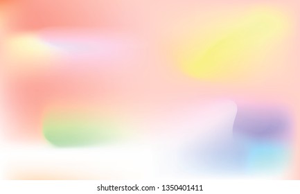 Vector illustration blur bokeh background blue tone color.Template for business.