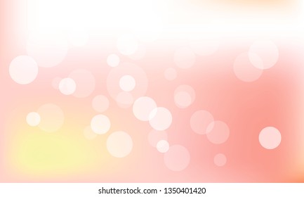 Vector illustration blur bokeh background blue tone color.Template for business.