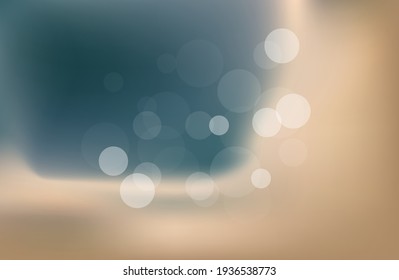 Vector illustration blur bokeh background blue tone color.Template for business . sea ​​and beach.