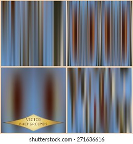 Vector illustration of blurred backgrounds.