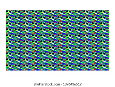 Vector illustration of a blurry pattern, if you look closely there are several oval shapes