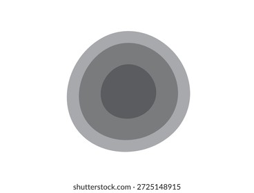 Ilustración vectorial de una forma borrosa que se puede cambiar libremente de color
