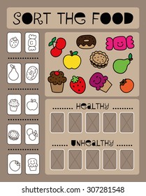 Vector illustration of board game for children