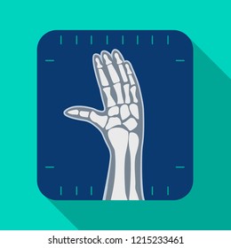 Vector illustration of body and human icon. Collection of body and medical stock vector illustration.