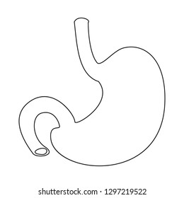 Vector illustration of body and human symbol. Set of body and medical vector icon for stock.
