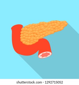 Vector illustration of body part