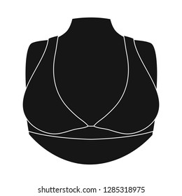 Vector illustration of body and part icon. Set of body and anatomy vector icon for stock.