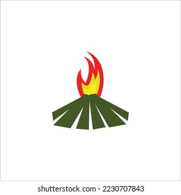 Vektorgrafik- oder Brandzeichen-Symbol 