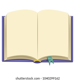 Vector Illustration Of A Book