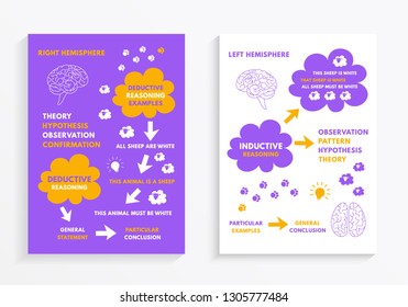 Vector illustration. Book Abstract Deductive Cover. All phrases by Sil Open Font License, name of each font is signed in layers.