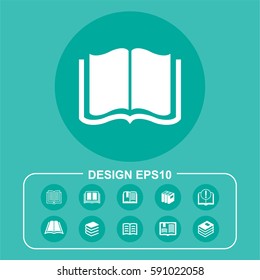 Vector Illustration Book Icon