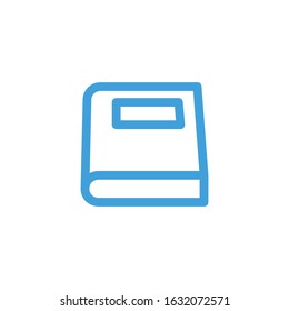 Vector illustration, Book icon template.  
