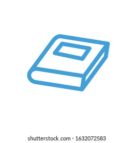 Vector illustration, Book icon template.  