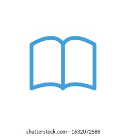 Vector illustration, Book icon template.  