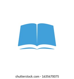 Vector illustration, book icon template.  