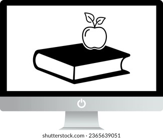 vector illustration of a book on a transparent background