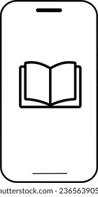 vector illustration of a book on a transparent background
