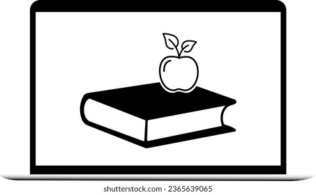 vector illustration of a book on a transparent background