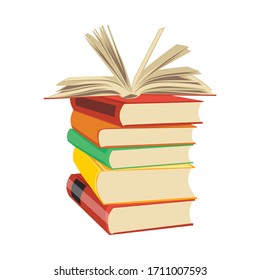vector illustration of book , suitable for your design need, book store, education, book day. etc