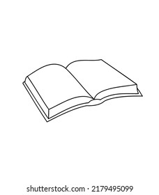 vector illustration of a book as a useful literacy tool to educate everyone