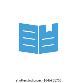 
Vector illustration, bookmark icon template. 