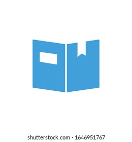 
Vector illustration, bookmark icon template. 