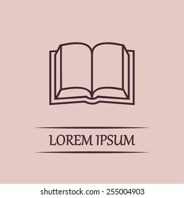 Vector illustration of books 
