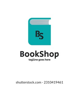 Vector Illustration Bookstore Design. Perfect for Bookstore Logo Icons.