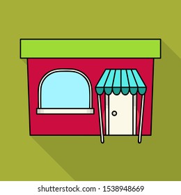 Vector illustration of bookstore and modern icon. Web element of bookstore and shop vector icon for stock.