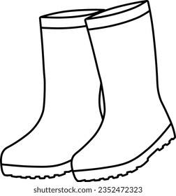 vector, illustration, boots, footwear, fashion, design, boot, clothing