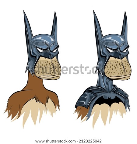 vector illustration of bored ape isolated on white background. Custom monkey vector illustration