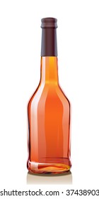 Vector illustration Bottle of Cognac. Serie of images. You can find many various types of realistic vector illustrations of wine bottles in my portfolio
