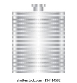 Vector illustration of bottle for liquor