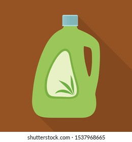 Vector illustration of bottle and plastic icon. Graphic of bottle and beverage stock vector illustration.