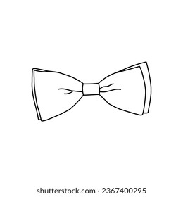 Vector Illustration Bowtie suitable for formal wear