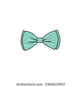 ilustración vectorial del icono de bowties. adecuado para accesorios de desgaste formales Vector