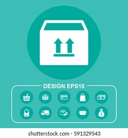 Vector Illustration Box Icon