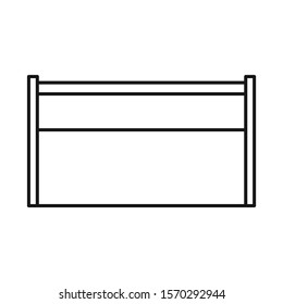 Vector illustration of box and toolbox icon. Web element of box and storage vector icon for stock.