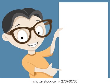 Vector illustration. Boy.