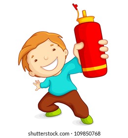 kid drink clipart