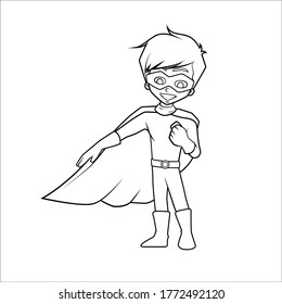 14,551 Superhero black and white Images, Stock Photos & Vectors ...