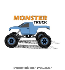 Free Free 75 Monster Truck Tire Tracks Svg SVG PNG EPS DXF File
