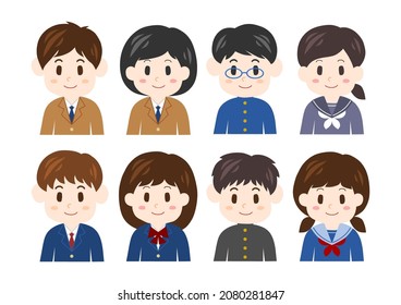 会話 学生 のイラスト素材 画像 ベクター画像 Shutterstock