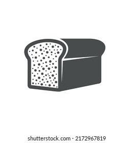 a vector illustration of bread and cake