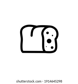 Vector illustration of bread icon