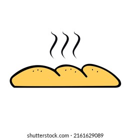 Vector illustration of bread icon