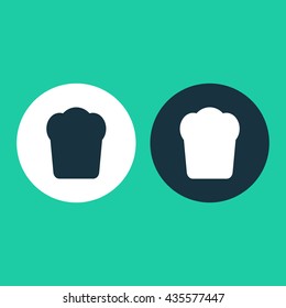 Vector illustration of bread icon