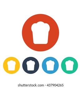 Vector illustration of bread icon